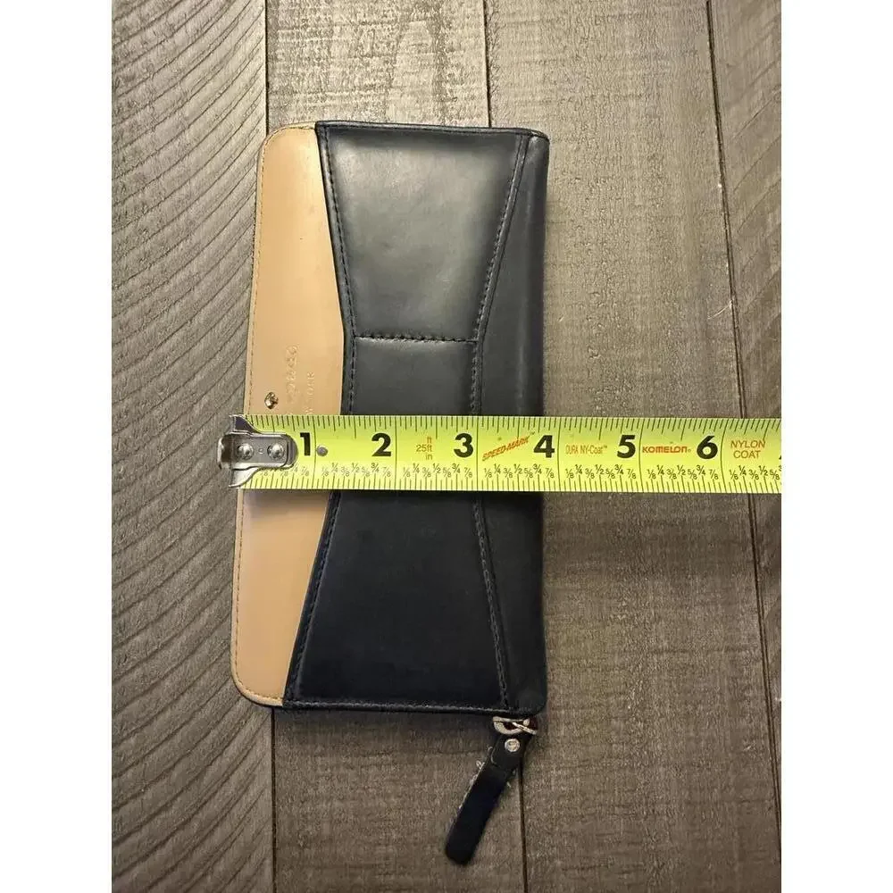 Kate Spade bow wallet 100% cow leather